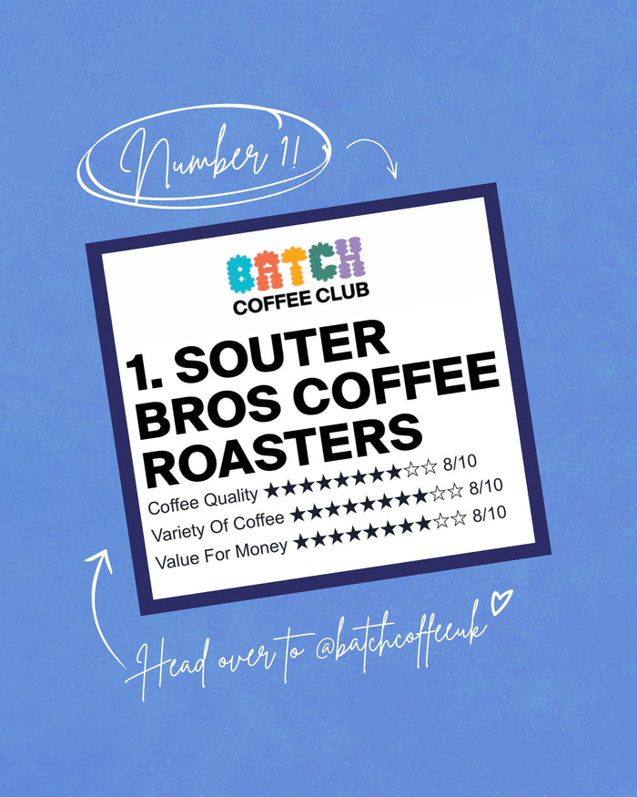 Souter Bros. Takes the Number One Spot in Batch Coffee’s UK Guide