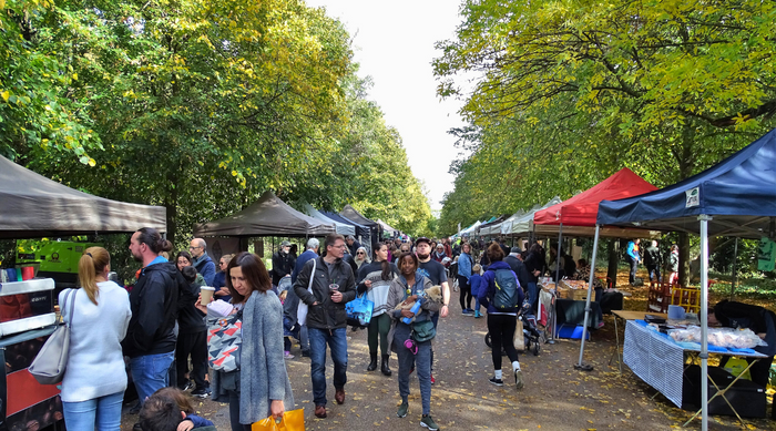 Mobile coffee van at a London market — a guide from Souter Bros. specialty roasters