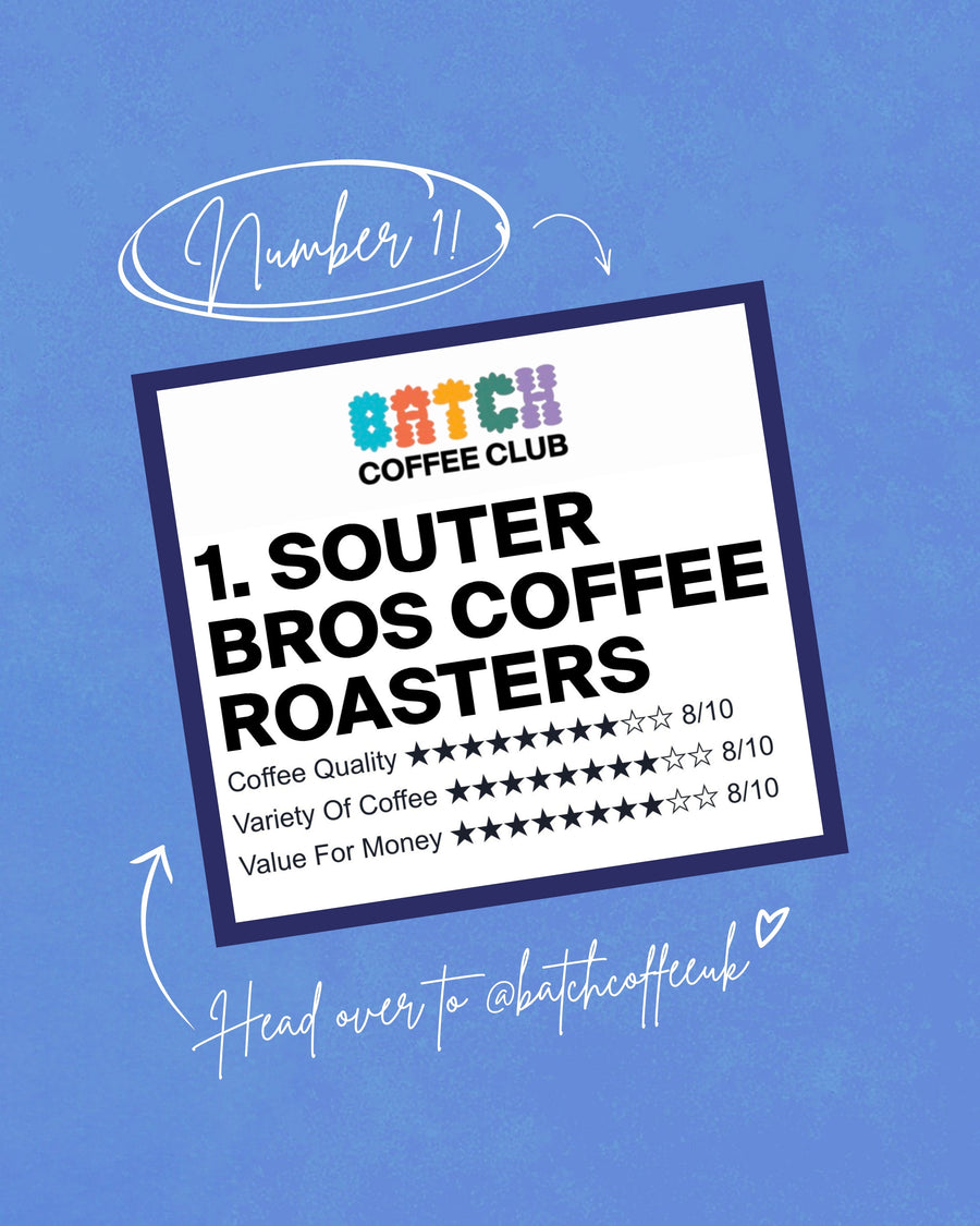 Souter Bros. Takes the Number One Spot in Batch Coffee’s UK Guide