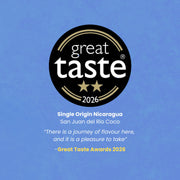 Great Taste Award 2026 — 2 Stars — Single Origin Nicaragua, San Juan del Río Coco