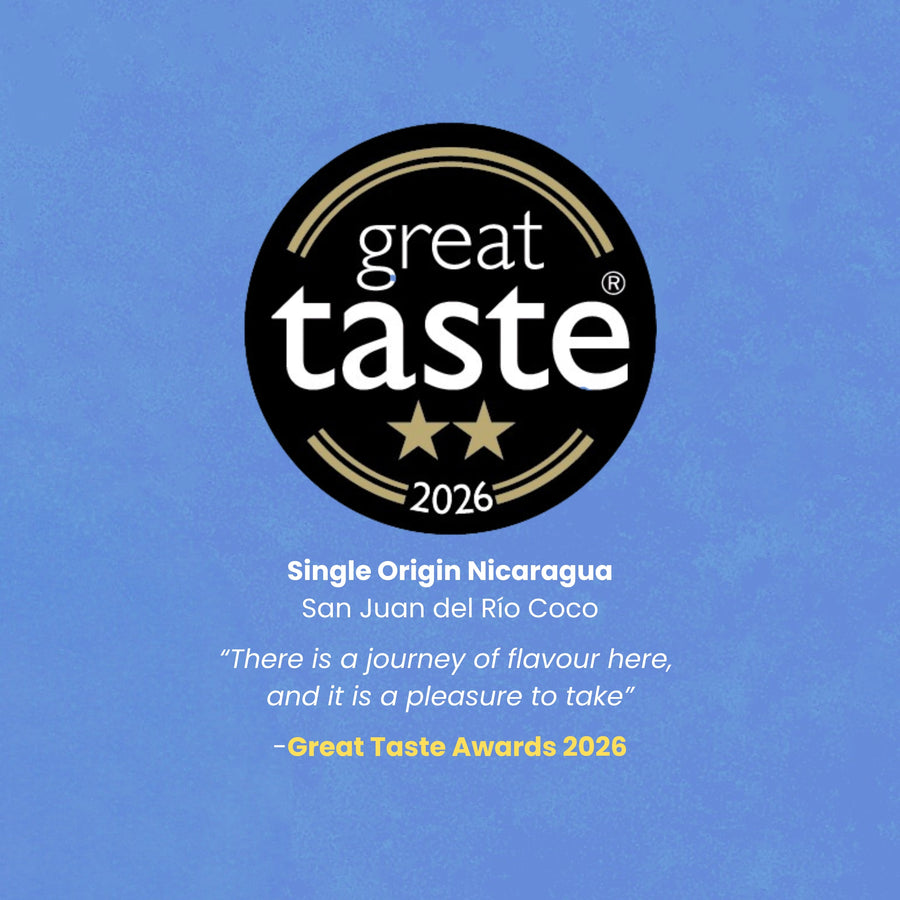 Great Taste Award 2026 — 2 Stars — Single Origin Nicaragua, San Juan del Río Coco
