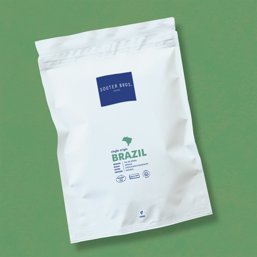Single Origin Brazil Mogiana Coffee — Milk Chocolate & Hazelnut | Souter Bros.